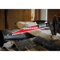 Milwaukee Tools The Wrecker w/ Nitrus Carbide Teeth, 6 TPI, 9