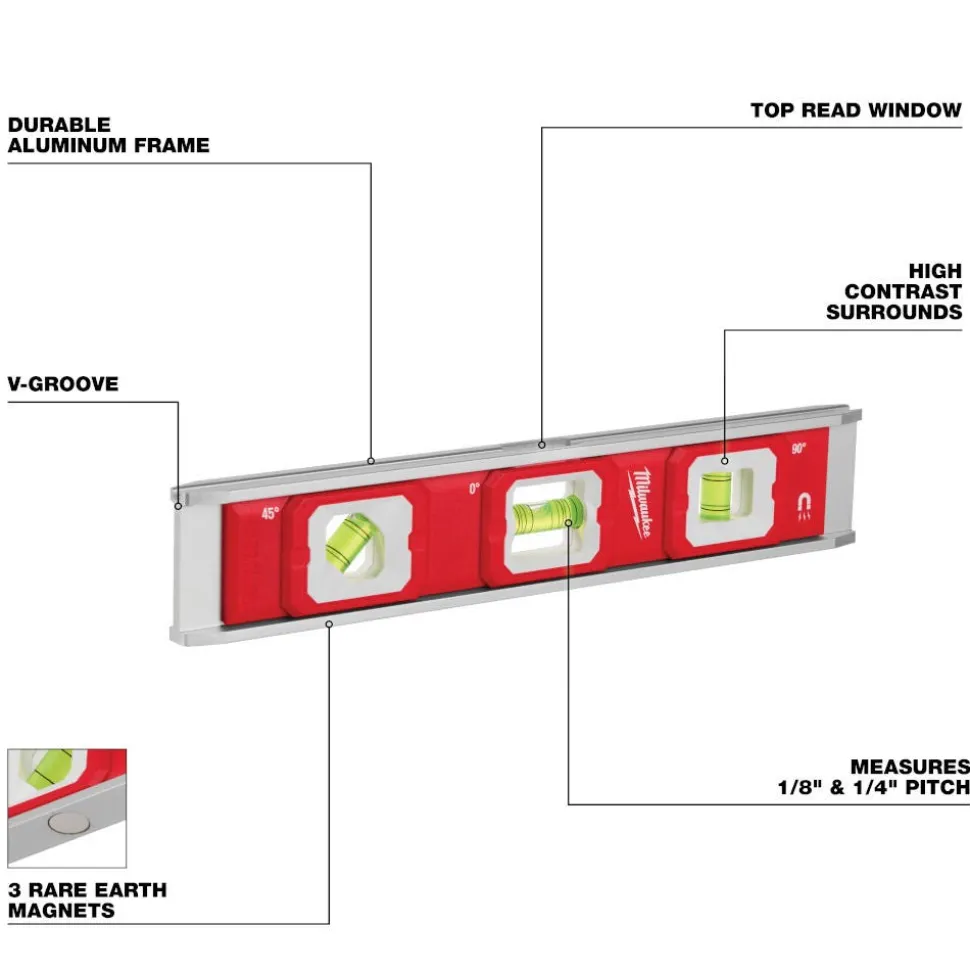 Milwaukee Tools 10" Torpedo Level 48-22-5106