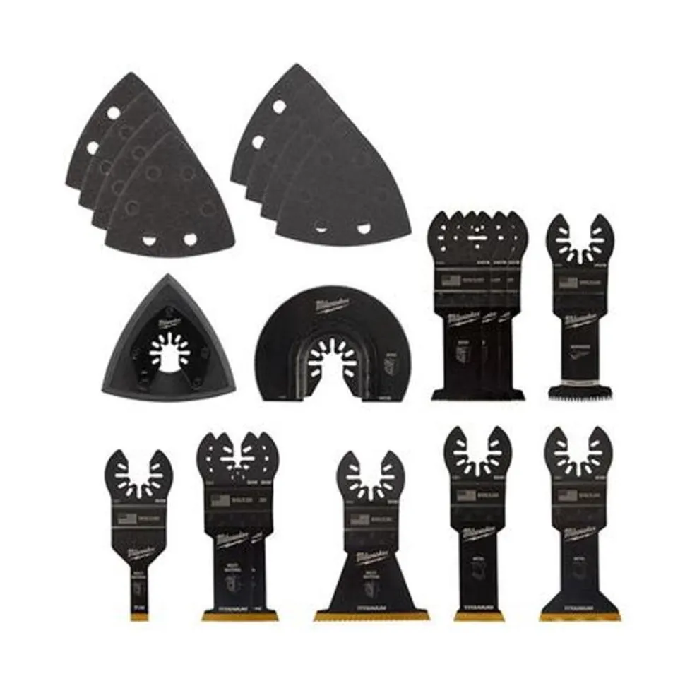Milwaukee Tools Universal Fit Oscillating Multi-Tool Blade Variety Set 20PC 49-10-9920A