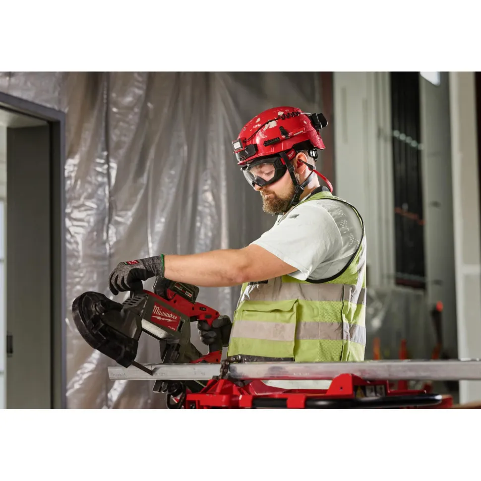 Milwaukee Tools Vented Goggles - Clear Dual Coat Lens 48-73-2062