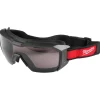 Milwaukee Tools Vented Low-Profile Goggles - Tinted Dual Coat Lens 48-73-2061