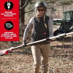 Milwaukee Tools Women's FREEFLEX™ Lightweight Insulated Vest Black