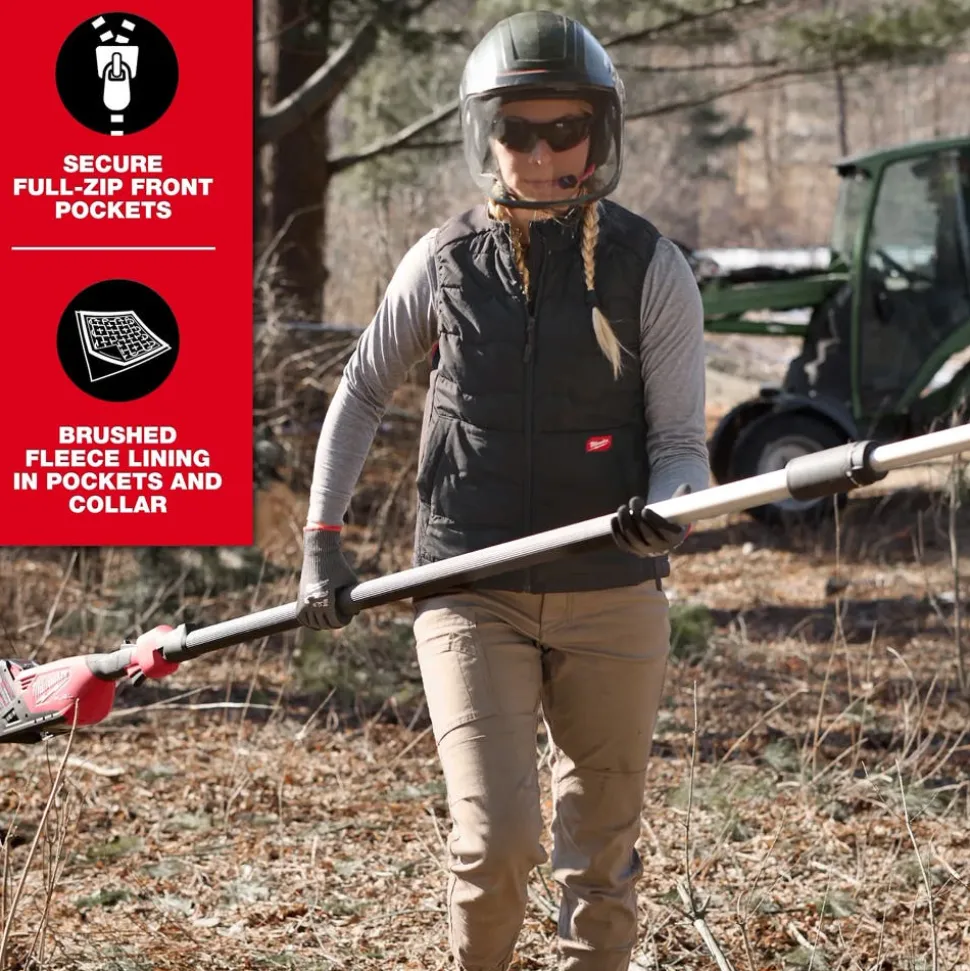 Milwaukee Tools Women's FREEFLEX™ Lightweight Insulated Vest Black