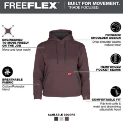 Milwaukee Tools Women's FREEFLEX Pullover Hoodie - Purple F251P