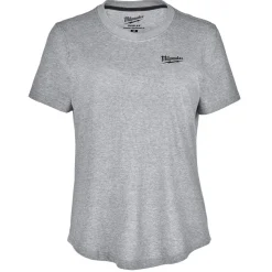 Milwaukee Tools Women's FREEFLEX Hybrid Tee - Short Sleeve - Grey F452G