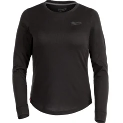 Milwaukee Tools Women's FREEFLEXâ„¢ Hybrid Tee - Long Sleeve Black