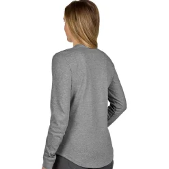 Milwaukee Tools Women's FREEFLEX Hybrid Tee - Long Sleeve Grey