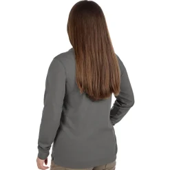 Milwaukee Tools Women's GRIDIRON™ Pocket T-Shirt - Long Sleeve Gray
