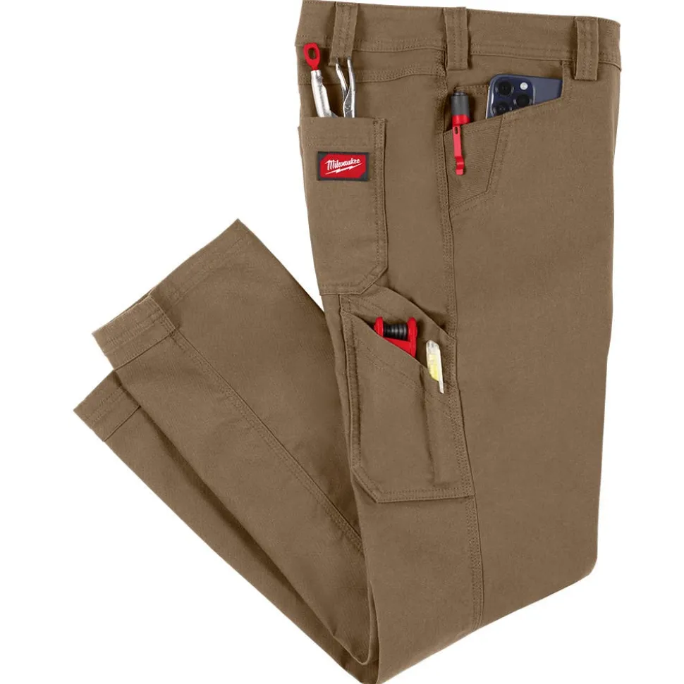 Milwaukee Tools Women's Work Pants - Khaki F650G