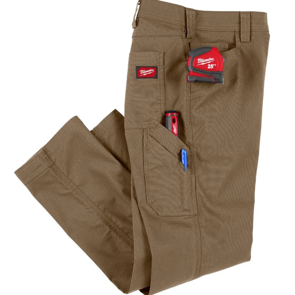 Milwaukee Tools Work Pants - Khaki M650K
