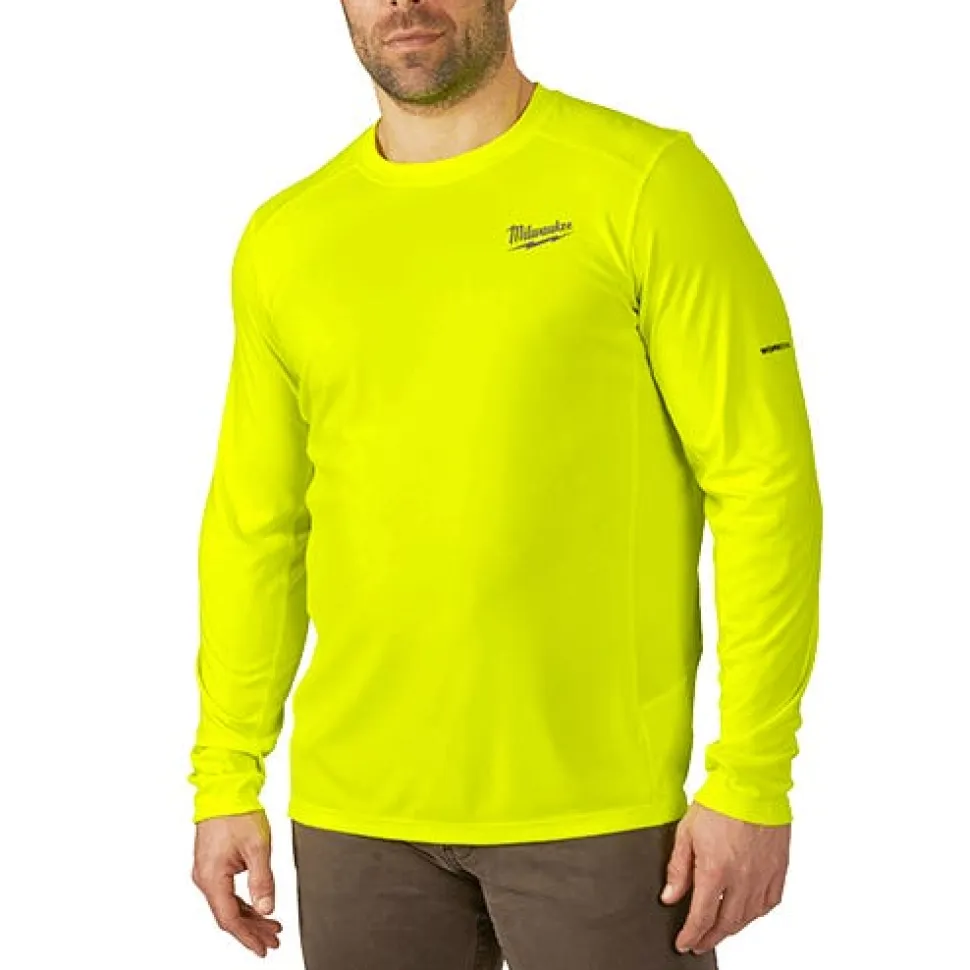 Milwaukee Tools Workskin Lightweight Short Sleeve Performance Shirt High Vis 415HV