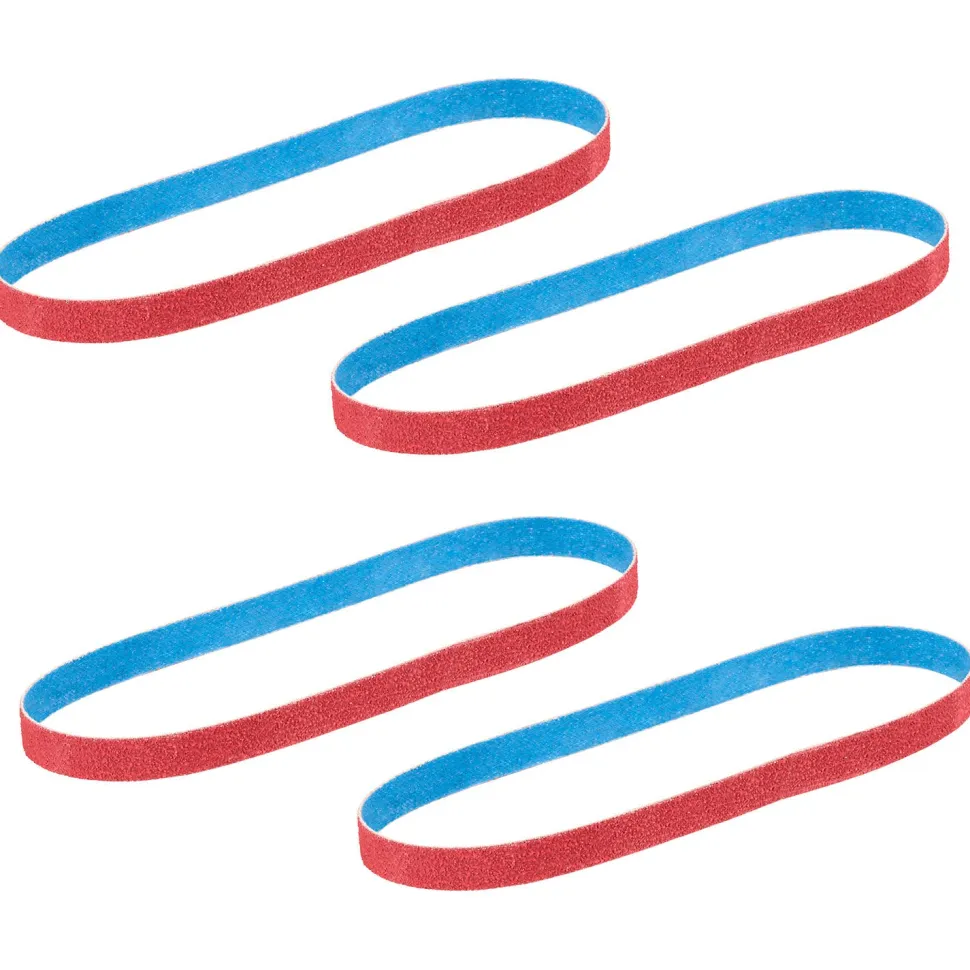 Milwaukee Tools 1/2” x 18” 40 Grit Bandfile Belts – 4 pack 48-80-9040