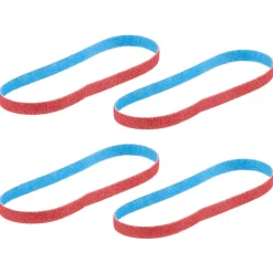Milwaukee Tools 3/8” x 13” 80 Grit Bandfile Belts – 4 pack 48-80-7080