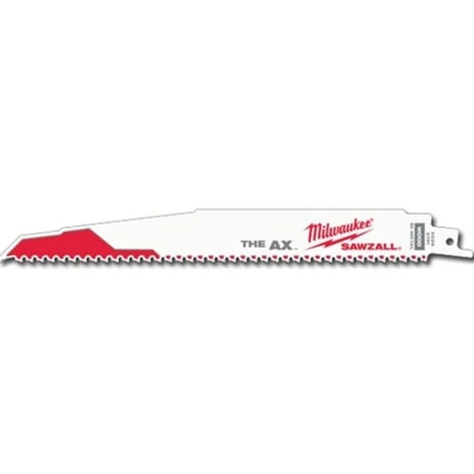 Milwaukee 9" 5 TPI Sawzall The AX Nail Embedded Wood Blade (Each) 48-01-7026