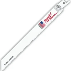 Milwaukee 9" 18 TPI Sawzall Thin Kerf Metal Blade (Each) 48-01-7188