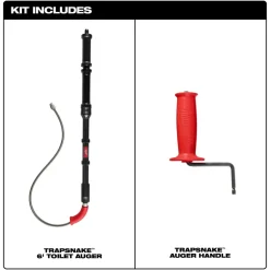 Milwaukee TRAPSNAKE 6' Toilet Auger 49-16-3576