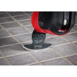 Milwaukee Universal Fit OPEN-LOK Diamond MAX Diamond Grit Grout Removal Multi-Tool Blade 1 PK 49-25-2272