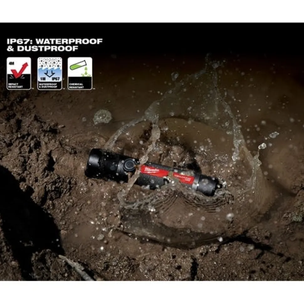 Milwaukee USB Rechargable 800-Lumen Compact Flashlight 2160-21