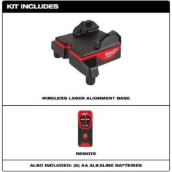 Milwaukee Wireless Laser Alignment Base w/ Remote 48-35-1314