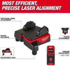 Milwaukee Wireless Laser Alignment Base w/ Remote 48-35-1314