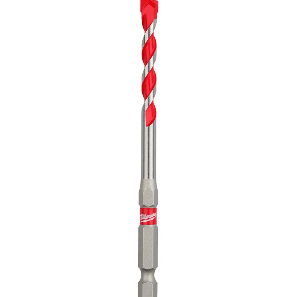 Milwaukee 1/4" x 2" x 4" SHOCKWAVE Impact Duty Carbide Hammer Drill Bit 48-20-9010