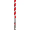 Milwaukee 3/8" x 4" x 6" SHOCKWAVE Impact Duty Carbide Hammer Drill Bit with POWER TIP 48-20-9021