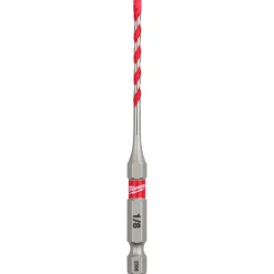 Milwaukee 1/8" x 2" x 3-1/2" SHOCKWAVE Impact Duty Carbide Hammer Drill Bit 48-20-9000