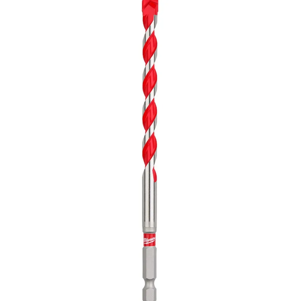 Milwaukee 5/16" x 4" x 6" SHOCKWAVE Impact Duty Carbide Hammer Drill Bit 48-20-9016