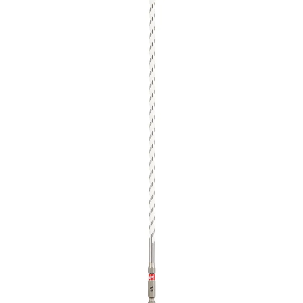 Milwaukee 1/4" x 10" x 12" SHOCKWAVE Impact Duty Carbide Multi-Material Drill Bit 48-20-8887