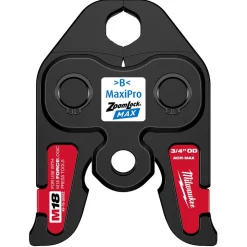 Milwaukee 3/4" ZoomLock MAX Press Jaw for M18 FORCE LOGIC Press Tools 49-16-2655Z