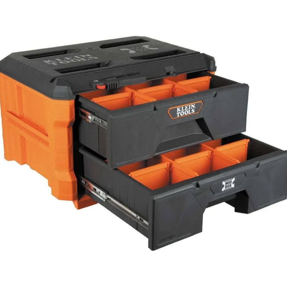 MODbox Rolling Toolbox w/ Medium and Two Drawer Toolbox Bundle