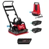 MX FUEL 20" Plate Compactor w/ MX FUEL REDLITHIUM HD12.0 Battery Pack Bundle