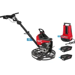 MX FUEL 24" Walk-Behind Edging Trowel w/ROLL-ON 7200W/3600W 2.5kWh Power Supply Bundle