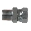 NPTF Pipe Male x NPSM Pipe Swivel Female Steel Adapter 6900-08-06