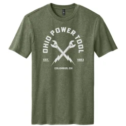 Ohio Power Tool Archlogo Short Sleeve T-Shirt, Olive ARCHLOGO-OLIVE