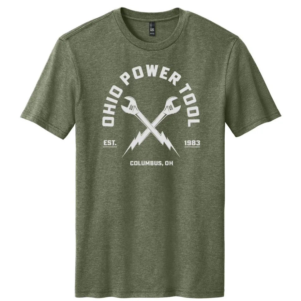Ohio Power Tool Archlogo Short Sleeve T-Shirt, Olive ARCHLOGO-OLIVE