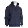 PIP AR/FR Fleece Pullover Navy Blue Hooded Sweatshirt 385-FRPH-NV 2X PIP385-FRPH-NV