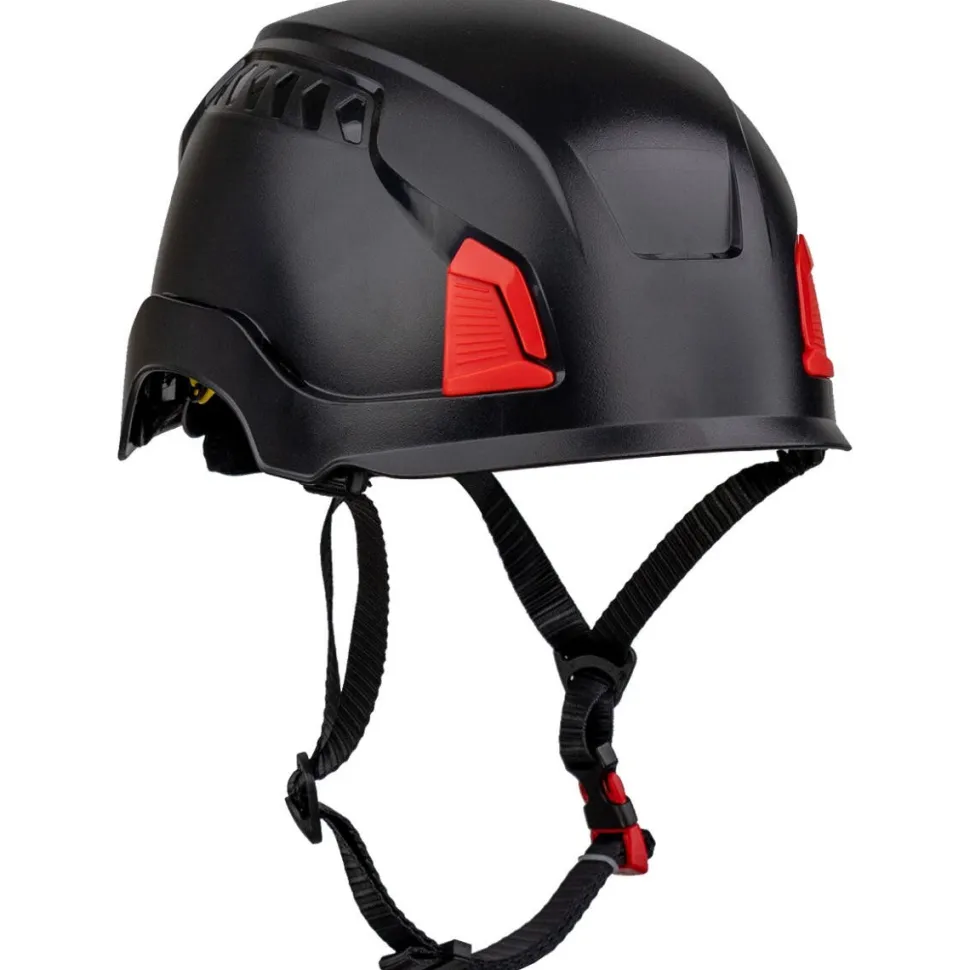PIP Black TRAVERSE, ANSI TYPE II, EN 12492 Climbing Helmet w/ MIPS Non Vented 280-HP1491RM-11