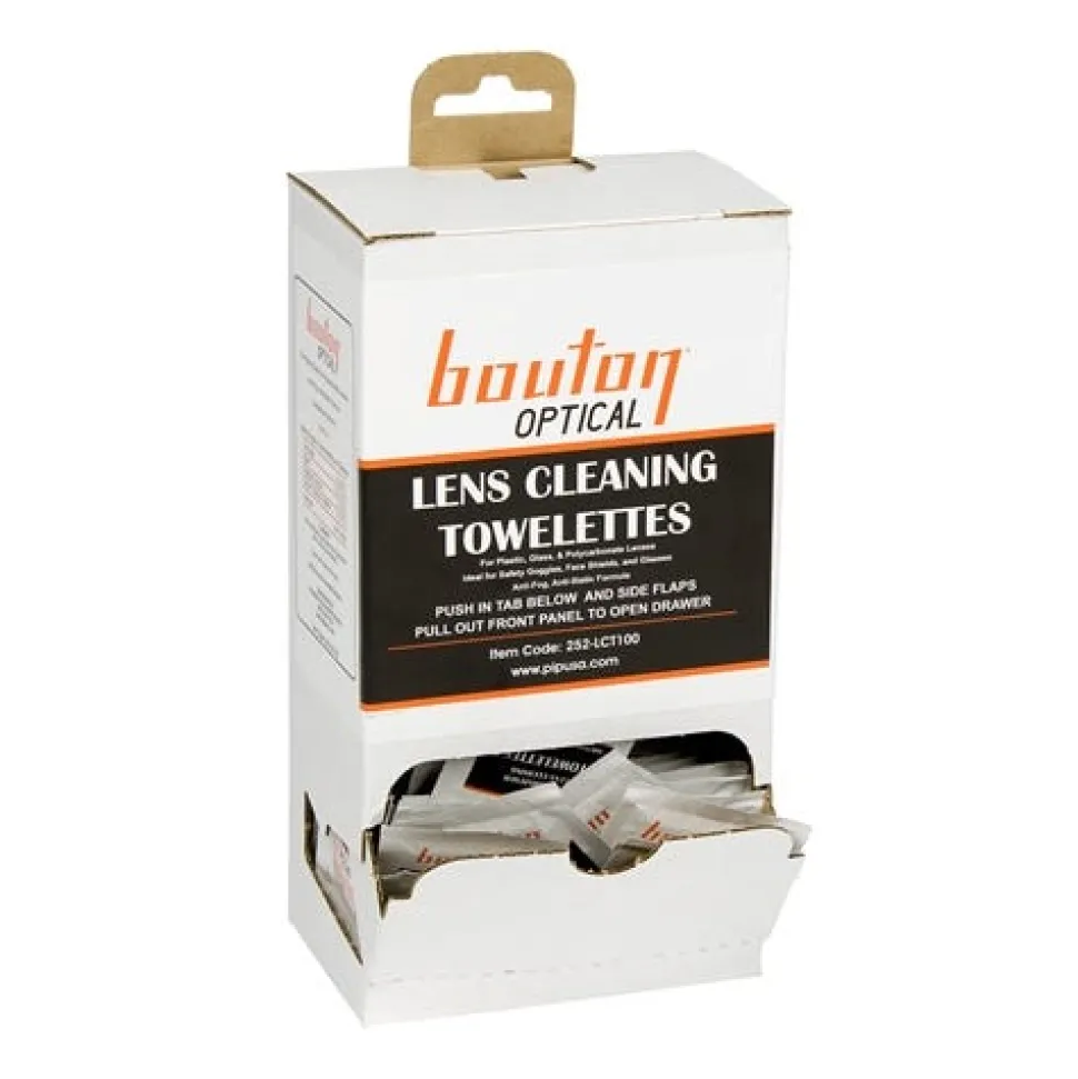 PIP Bouton Optical Lens Cleaning Towelette Dispenser (100 pack) 252-LCT100
