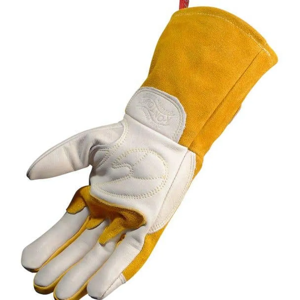 PIP Caiman Revolution Premium Cow Grain MIG/Stick Welder's Gloves PIP1810-OPT