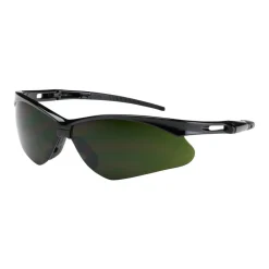 PIP Safety / West Chester Semi-Rimless Safety Glasses with Black Frame, IR Filter Shade 5.0 Lens and Anti-Scratch Coating, Black, OS 250-AN-10119
