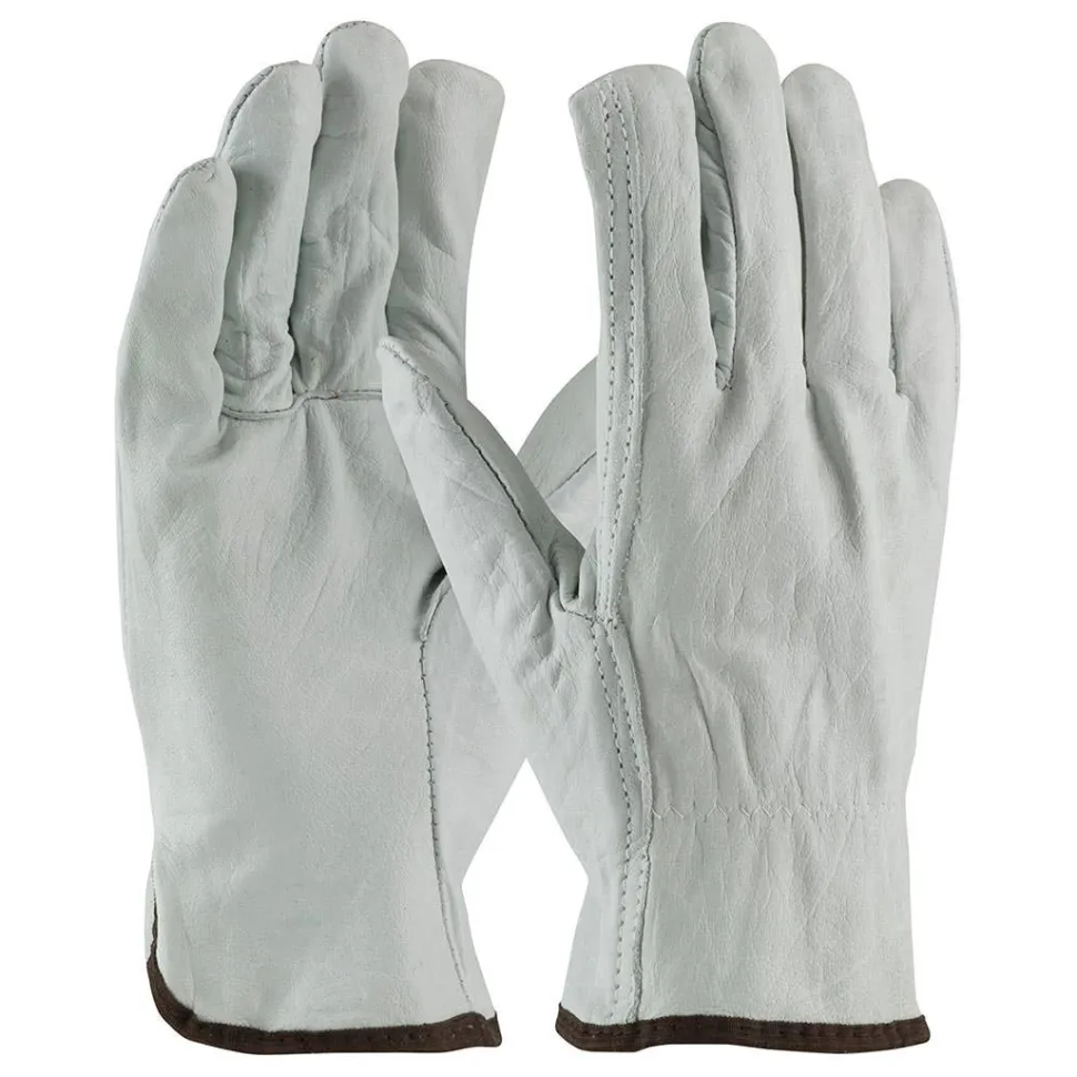 PIP Top Grain Cowhide Leather Straight Thumb Drivers Glove (12 Pack)