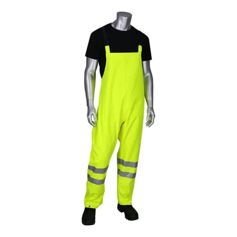 PIP VizAR ARC / FR ANSI Type R Class E Heavy Duty Waterproof Breathable Bib 355-2501AR 2 XL PIP355-2501AR-LY