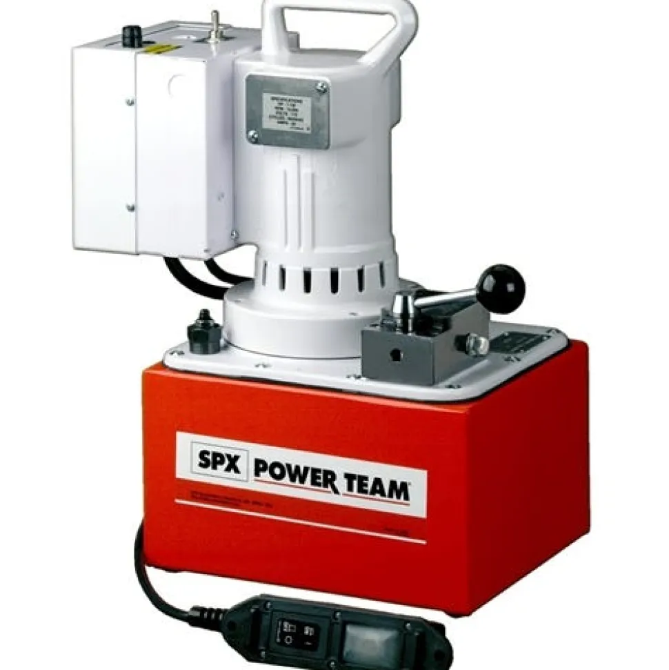 Power Team Electric Hydraulic Pump - Double Acting PE554
