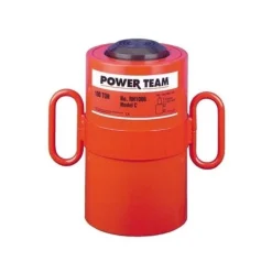 Power Team 100 Ton Hydraulic 10-1/8" Double Acting Cylinder Center Hole RH10010