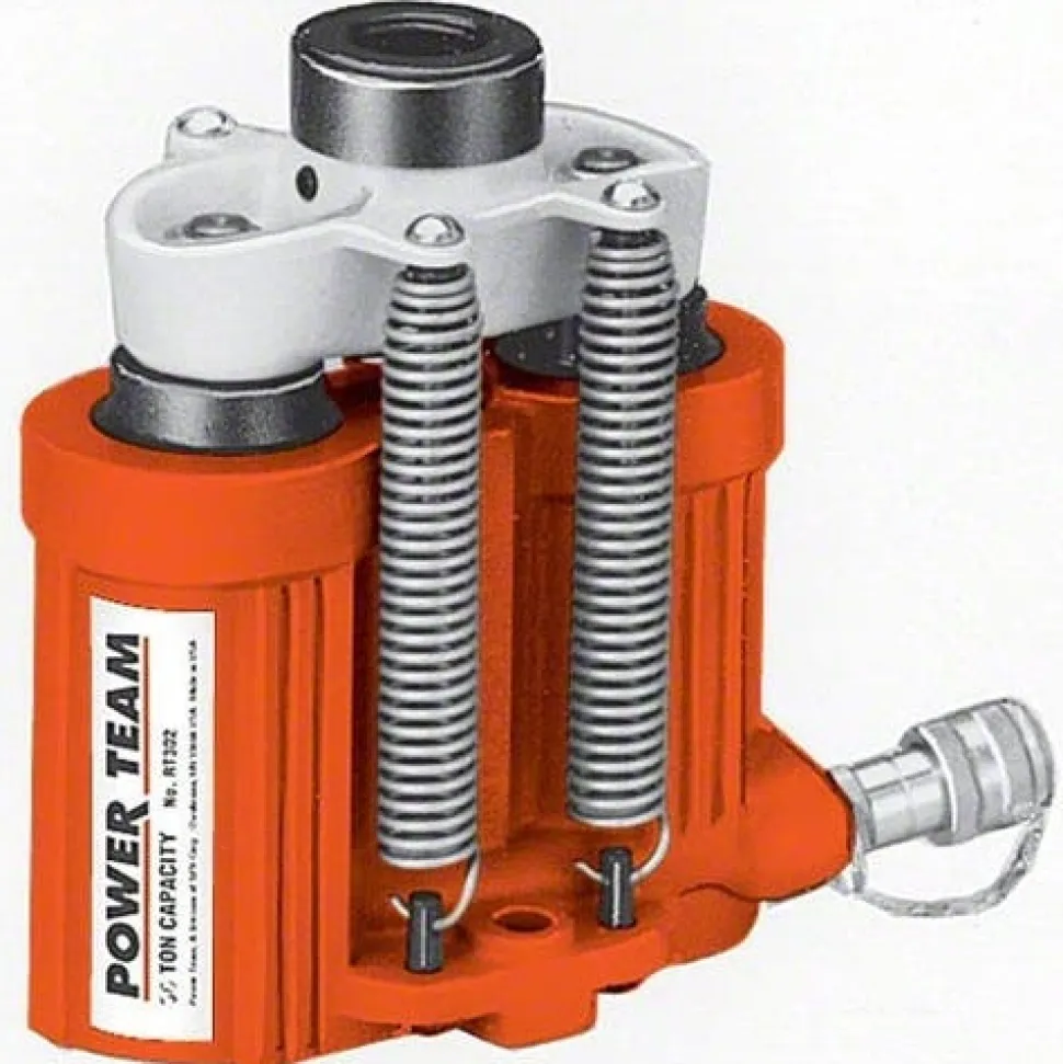 Power Team 30 Ton Hydraulic 2.5" Dual Single Acting Cylinder Center Hole RT302
