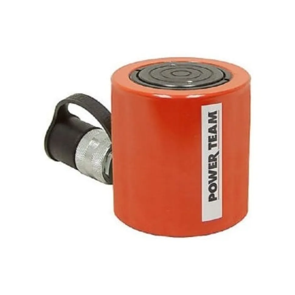 Power Team 30 Ton Hydraulic 2-7/16" Single Acting Cylinder Spring Return Shorty RSS302