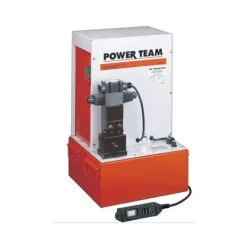 Power Team Up to 400 Ton Electric Hydraulic Pump - Single Acting PQ1203S