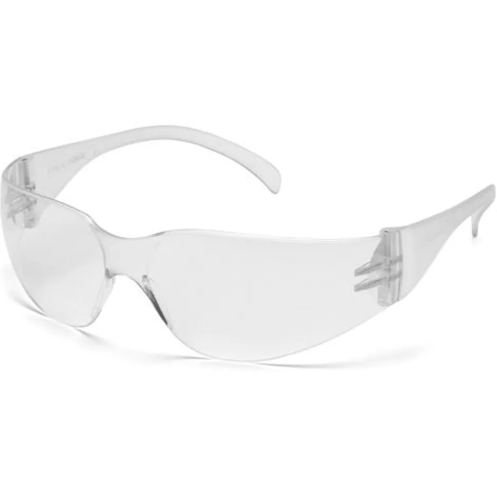 Pyramex Intruder Clear Hardcoat Lens & Temple Safety Glasses S4110S