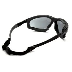 Pyramex Isotope Gray H2MAX Anti-Fog Lens with Black Frame GB9420STM